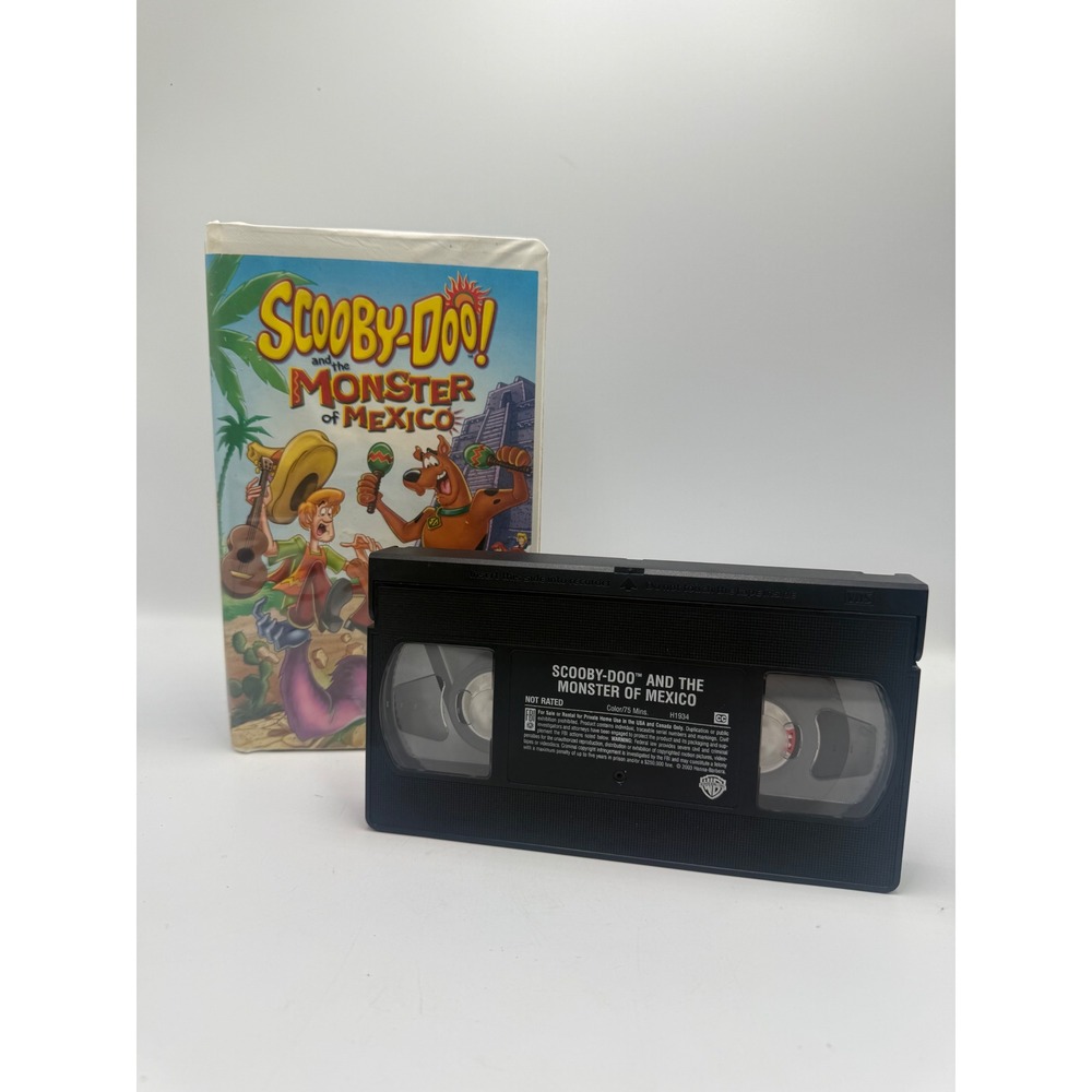 Scooby-Doo and the Monster of Mexico VHS 2003 Warner Home Video Clamshell H1934